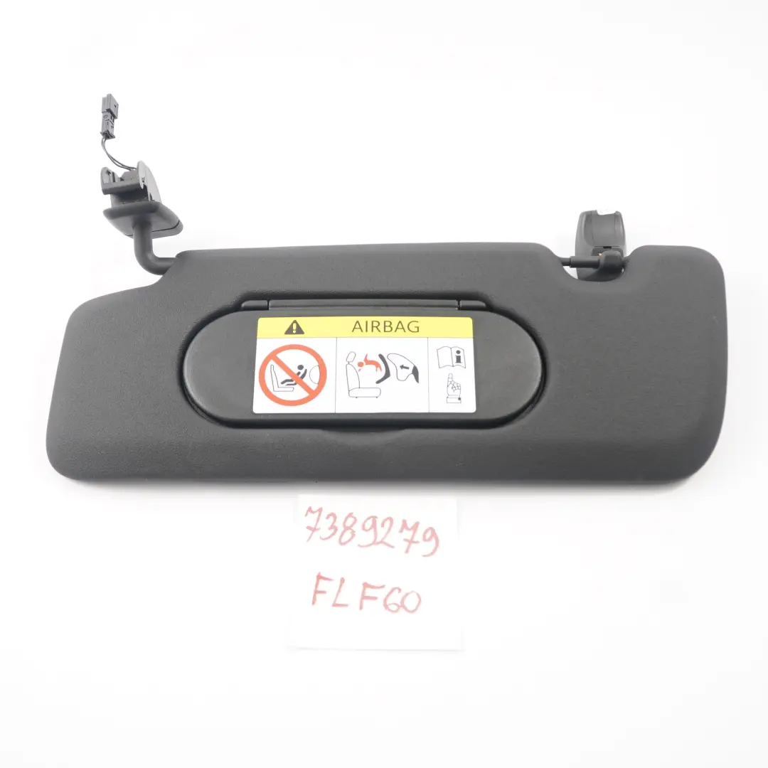 Mini Countryman F60 Sonnen blende links Spiegel Panel Abdeckung schwarz - SKU 7389279 - Teilenummer 7389279