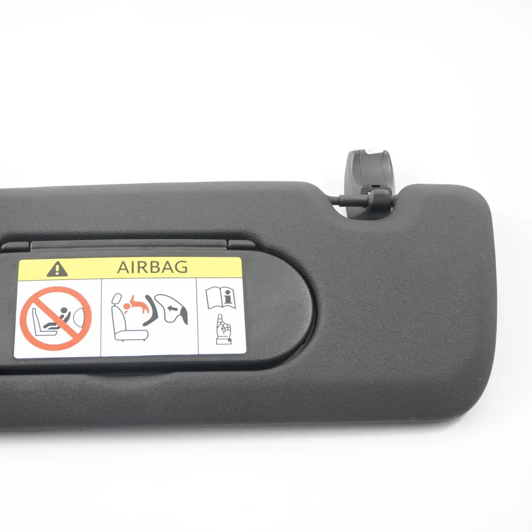 Mini Countryman F60 Sun Visor Left N/S Mirror Panel Cover Sunvisor Black - SKU 7389279 - Part number 7389279