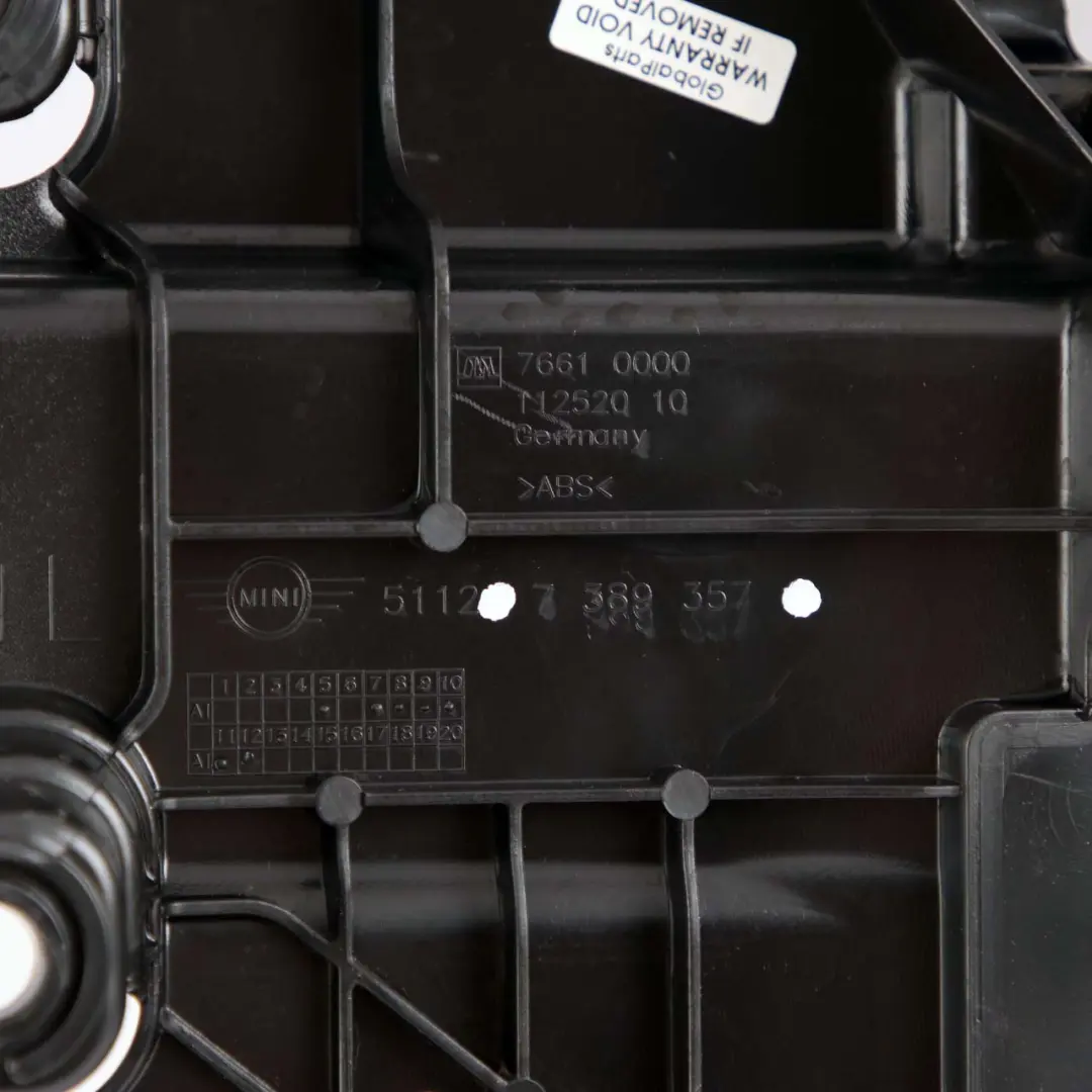 Bumper Mount Rear Left Side N/S Guide Holder Bracket to Mini F60 Countryman with Part number 7389357 Mini F60 Countryman Bumper Mount Rear Left Side N/S Guide Holder Bracket - SKU 7389357 - Part number 7389357