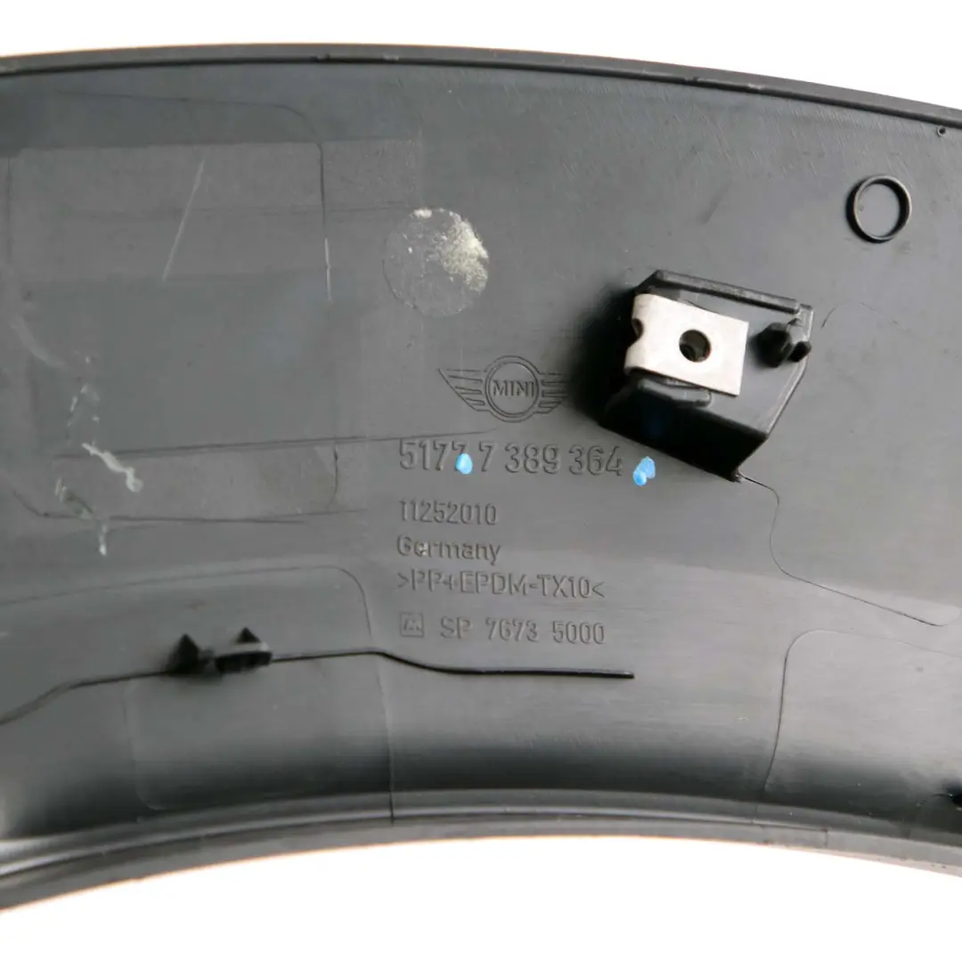 Mini F60 Countryman Radkasten Abdeckung Hinten Rechts Schwarz - SKU 7389364 - Teilenummer 7389364