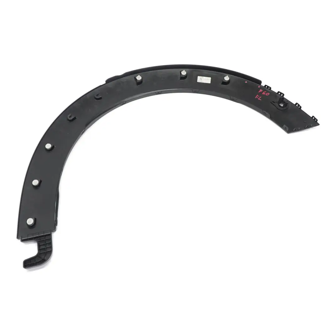 Mini Countryman F60 Trim Wheel Arch Moulding Front Left N/S Black - SKU 7389365 - Part number 7389365