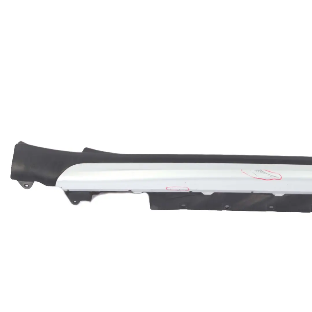 Side Skirt Right O/S Door Sill Trim Cover Silver to Mini Countryman F60 with Part number 7389392 Mini Countryman F60 Side Skirt Right O/S Door Sill Trim Cover Silver - SKU 7389392 - Part number 7389392