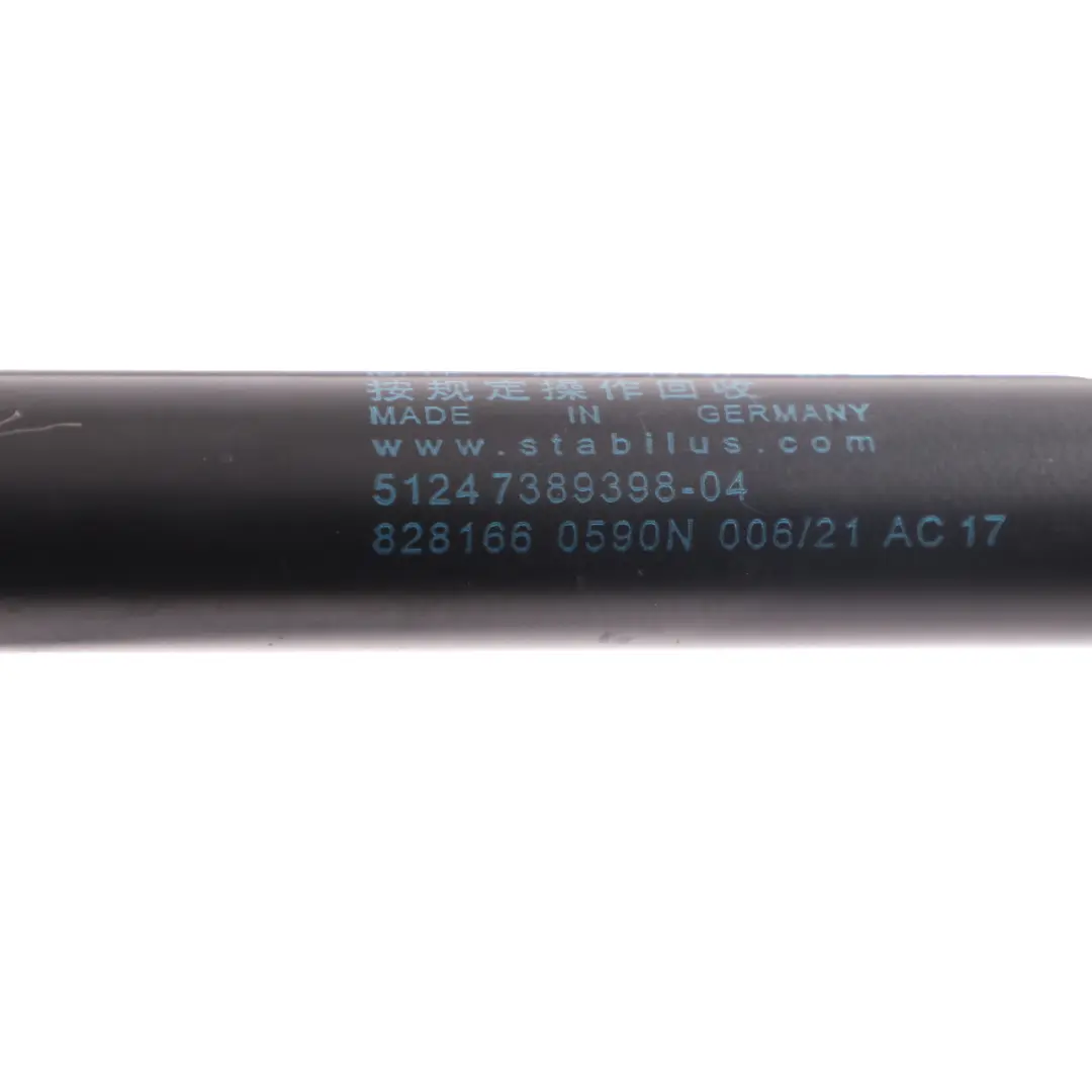 Strut Trunk Lid Gas Pressurized Boot Lid Spring Rear SET to Mini F60 with Part number 7389398 Mini F60 Strut Trunk Lid Gas Pressurized Boot Lid Spring Rear SET - SKU 7389398-2 - Part number 7389398