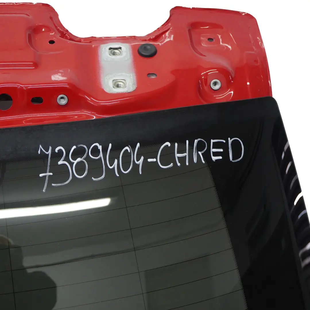 Mini Countryman F60 Klapa Pokrywa Bagażnika Chili Red - 851 - SKU 7389404-CHRED - Numer Części 7389404