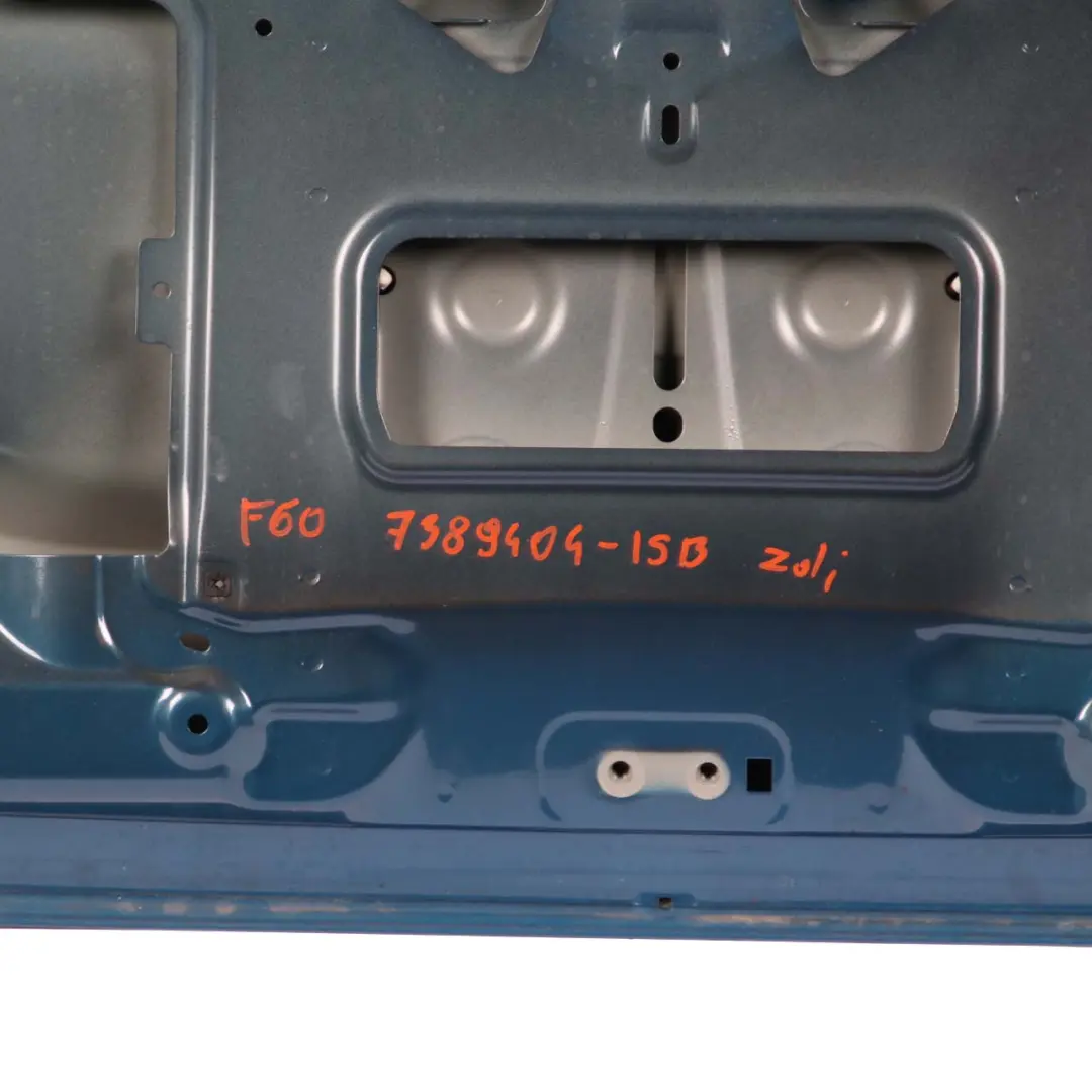 Trunk Lid Tailgate Boot Lid Island Blue Metallic - C2M to Mini Countryman F60 with Part number 7389404 Mini Countryman F60 Trunk Lid Tailgate Boot Lid Island Blue Metallic - C2M - SKU 7389404-ISB - Part number 7389404