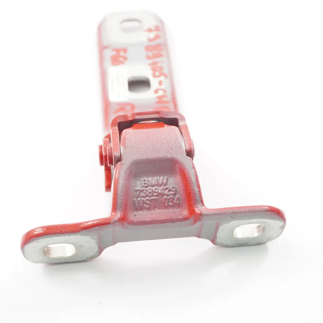 Mini Countryman F60 Charnière Coffre Arrière Gauche Rouge Chili - 851 7389429 - SKU 7389405-CHRED - Numéro de pièce 7389405