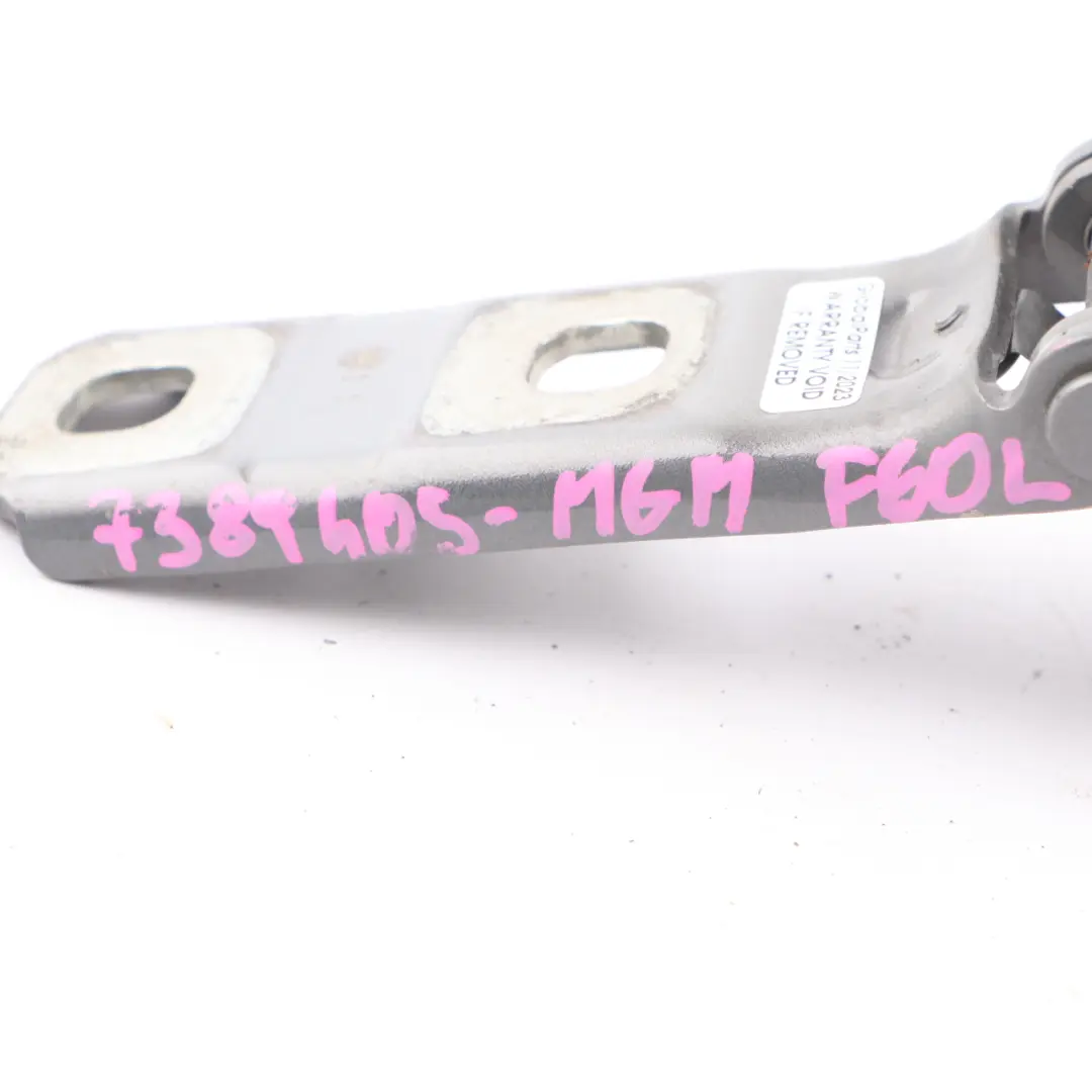Mini F60 Countryman Kofferraumscharnier Hinten Links Moonwalk Grau B71 - SKU 7389405-MGM - Teilenummer 7389405