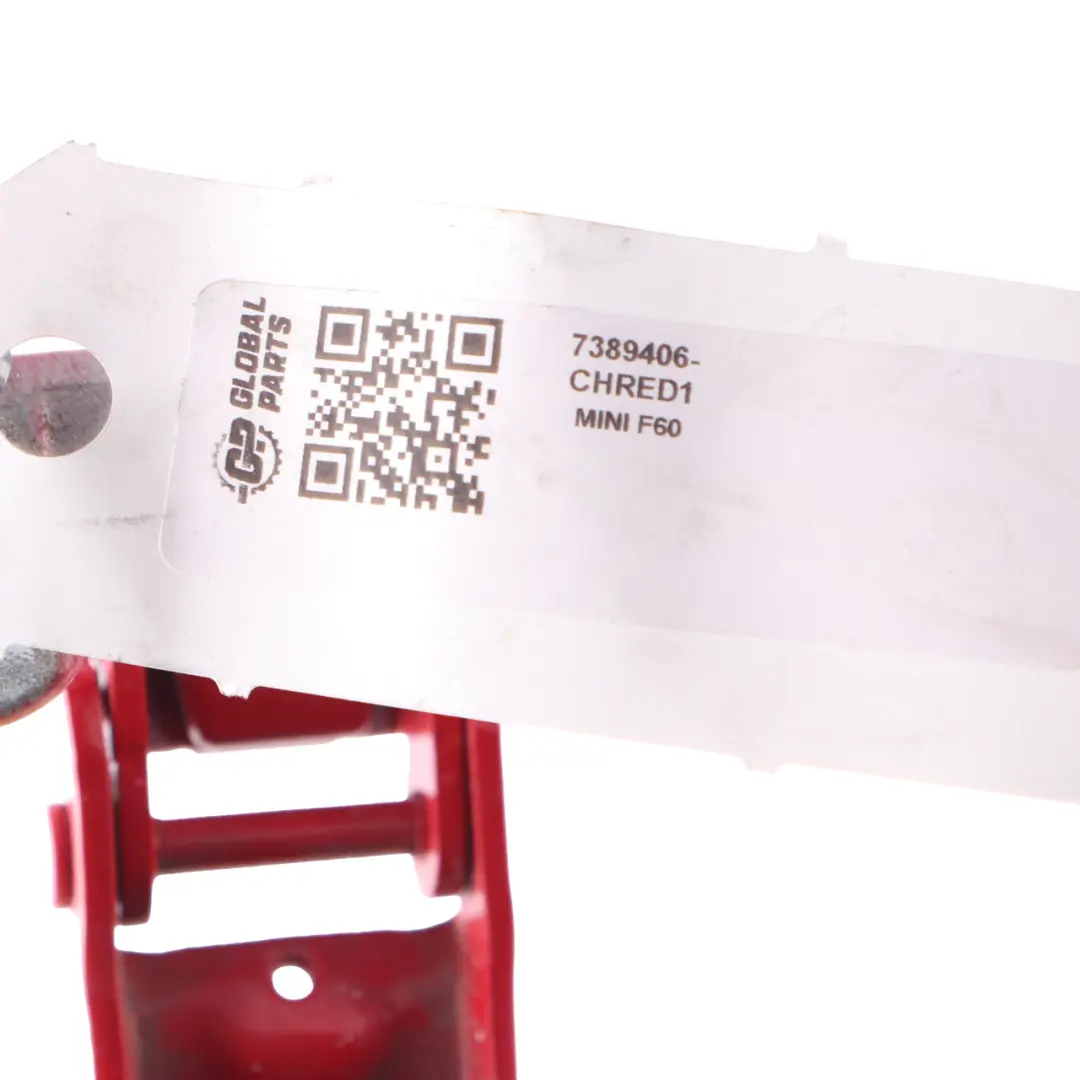 Trunk Lid Hinge Boot Rear Right O/S Chili Red - 851 7389430 to Mini Countryman F60 with Part number 7389406 Mini Countryman F60 Trunk Lid Hinge Boot Rear Right O/S Chili Red - 851 7389430 - SKU 7389406-CHRED1 - Part number 7389406