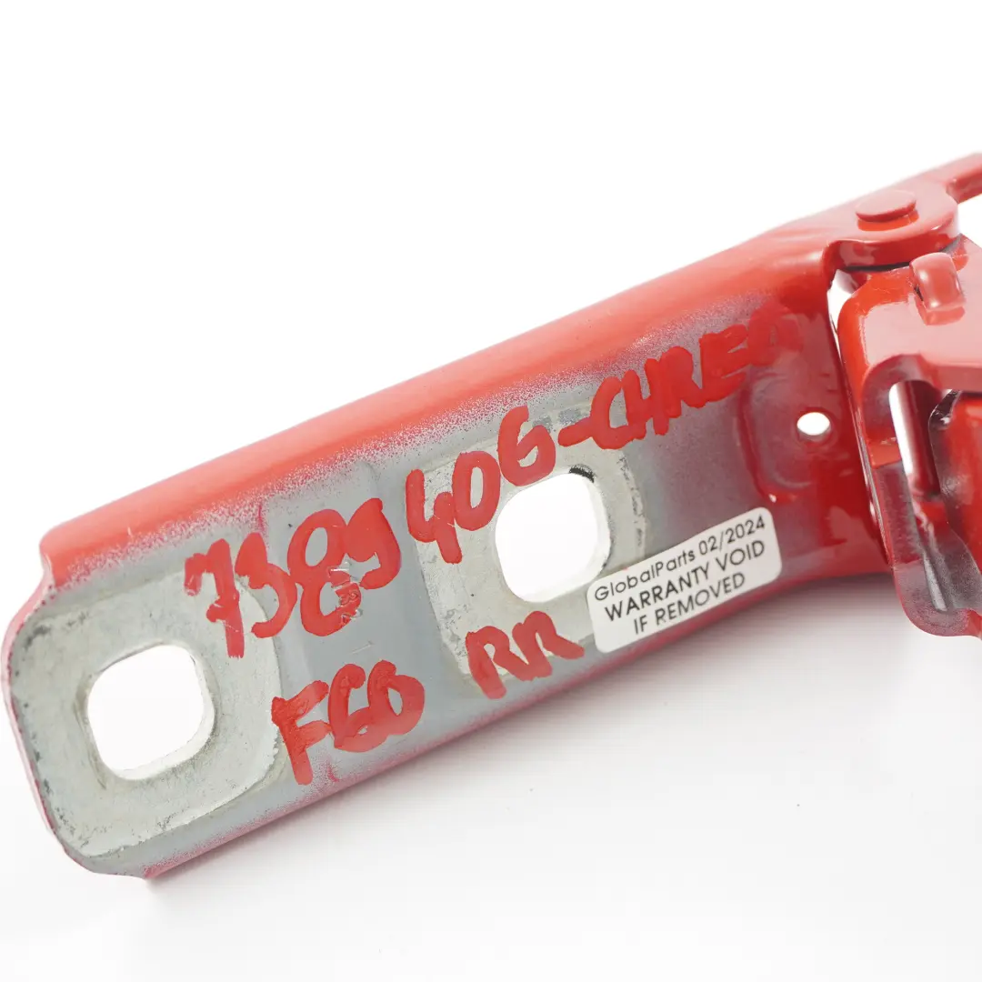 Mini Countryman F60 Zawias Klapy Bagażnika Prawy Tył Czerwony 7389430 - SKU 7389406-CHRED - Numer Części 7389406