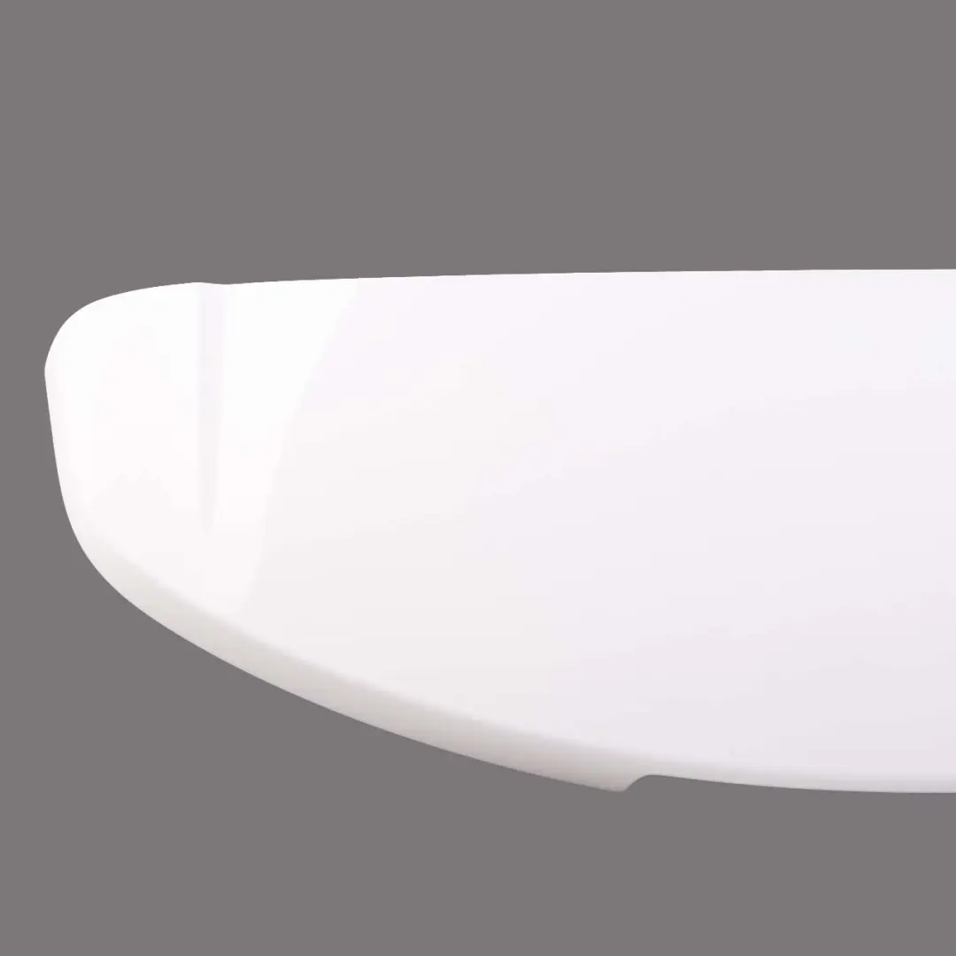 Spoiler Mini Countryman F60 Boot Trunk Lid Tailgate White to Rear with Part number 7389435 Rear Spoiler Mini Countryman F60 Boot Trunk Lid Tailgate White - SKU 7389435 - Part number 7389435