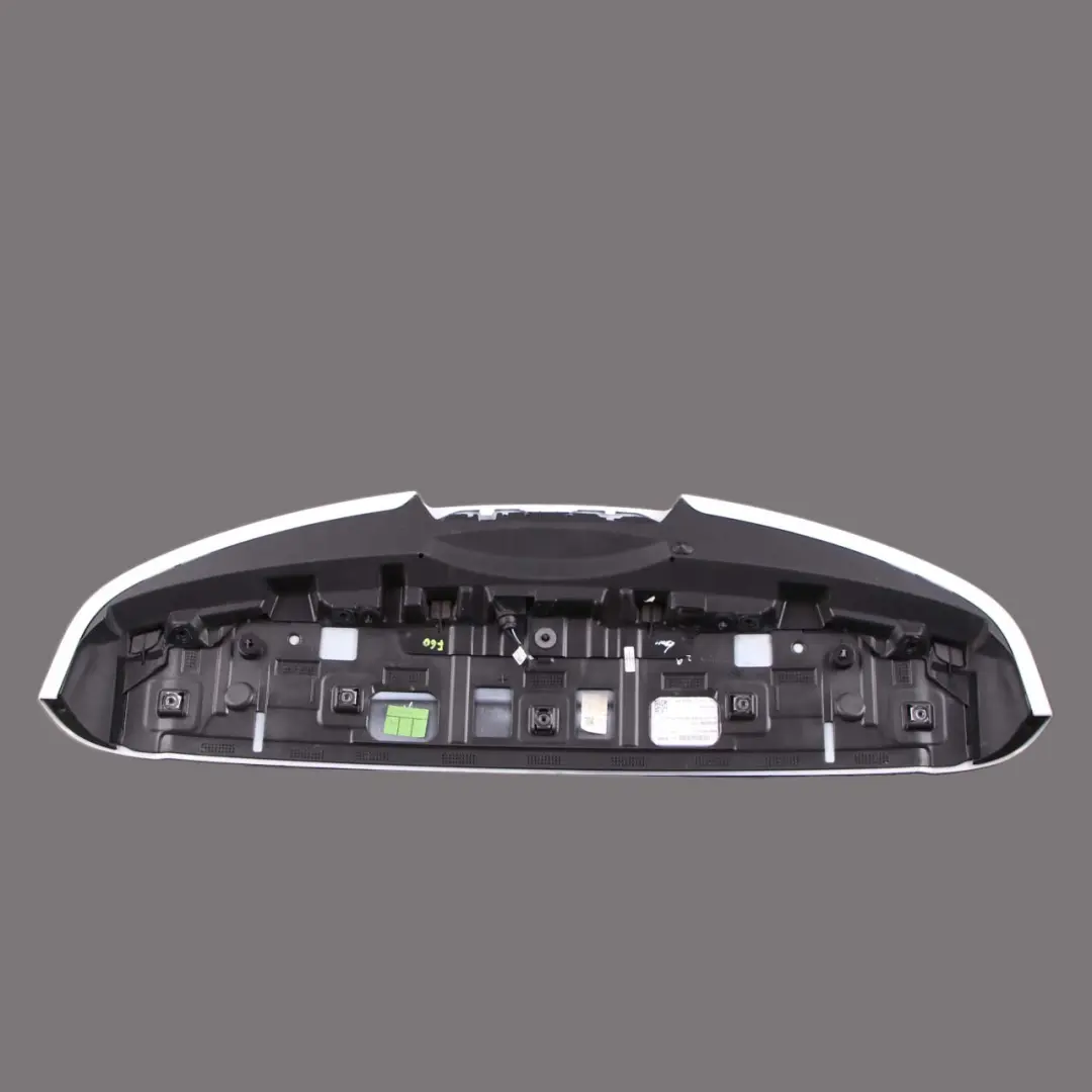 Spoiler Mini Countryman F60 Boot Trunk Lid Tailgate White to Rear with Part number 7389435 Rear Spoiler Mini Countryman F60 Boot Trunk Lid Tailgate White - SKU 7389435 - Part number 7389435