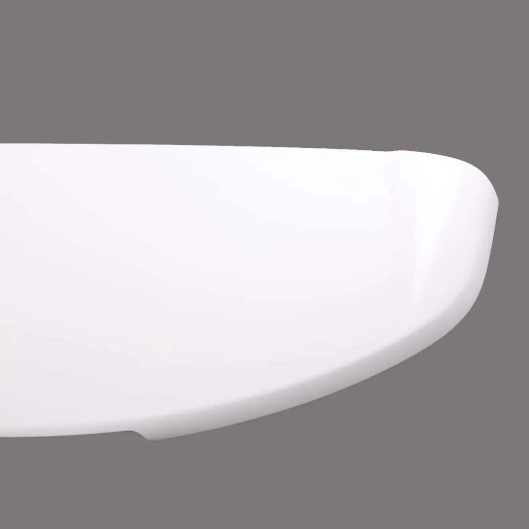 Spoiler Mini Countryman F60 Boot Trunk Lid Tailgate White to Rear with Part number 7389435 Rear Spoiler Mini Countryman F60 Boot Trunk Lid Tailgate White - SKU 7389435 - Part number 7389435