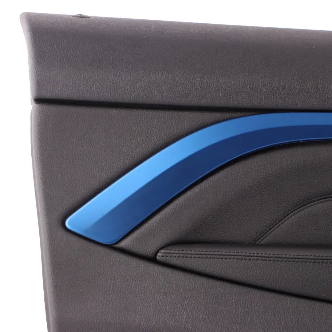 BMW F32 F33 Drzwi Boczek Panel Skóra Dakota Czarny Lewy Przód - SKU 7389503-1 - Numer Części 7389503