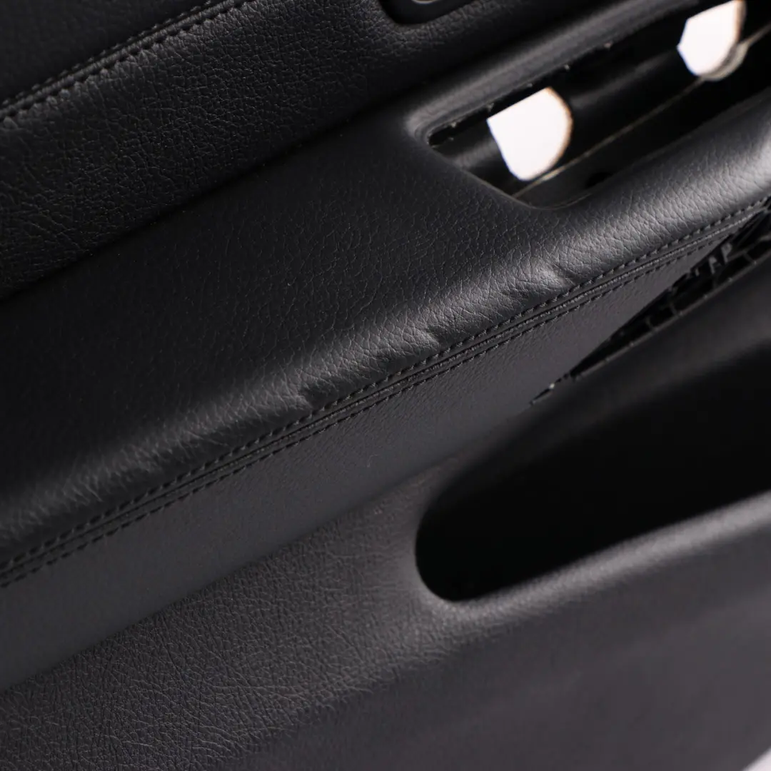 Door Card Front Left N/S Lining Trim Panel Leather Dakota Black to BMW F32 F33 with Part number 7389503 BMW F32 F33 Door Card Front Left N/S Lining Trim Panel Leather Dakota Black - SKU 7389503-1 - Part number 7389503