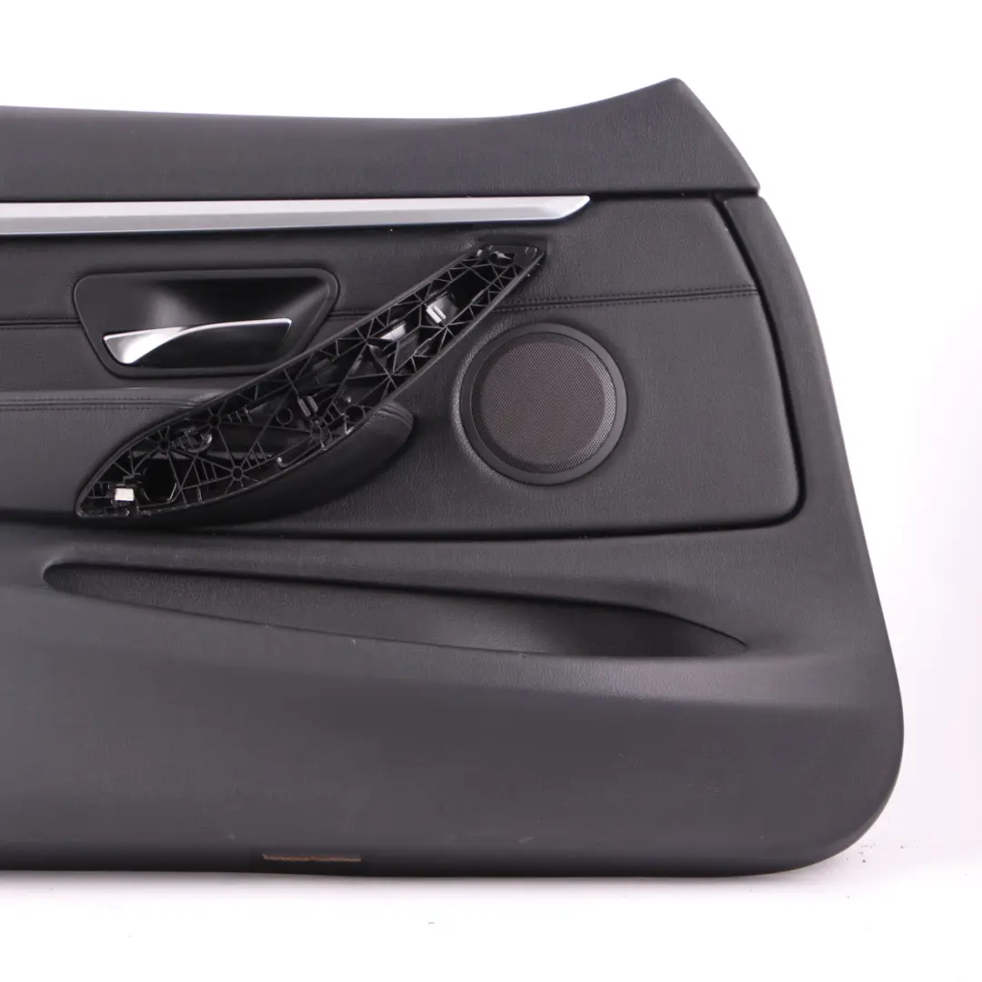 Door Card Front Left N/S Lining Trim Panel Leather Dakota Black to BMW F32 F33 with Part number 7389503 BMW F32 F33 Door Card Front Left N/S Lining Trim Panel Leather Dakota Black - SKU 7389503-2 - Part number 7389503
