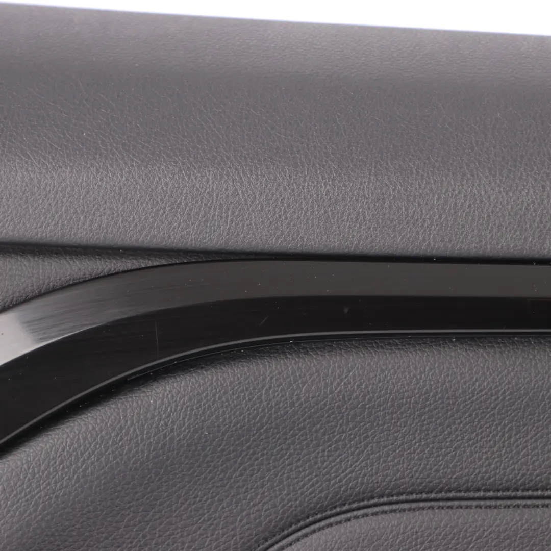 BMW F32 F33 Türkarte Vorne Links Verkleidung Leder Dakota Schwarz - SKU 7389503-2 - Teilenummer 7389503