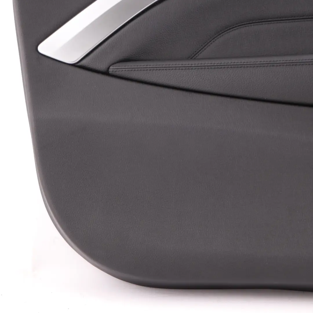 Door Card Front Left N/S Lining Trim Panel Leather Dakota Black to BMW F32 F33 with Part number 7389503 BMW F32 F33 Door Card Front Left N/S Lining Trim Panel Leather Dakota Black - SKU 7389503 - Part number 7389503