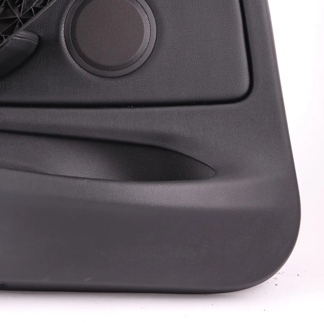 BMW F32 F33 Door Card Front Left N/S Lining Trim Panel Leather Dakota Black - SKU 7389503 - Part number 7389503