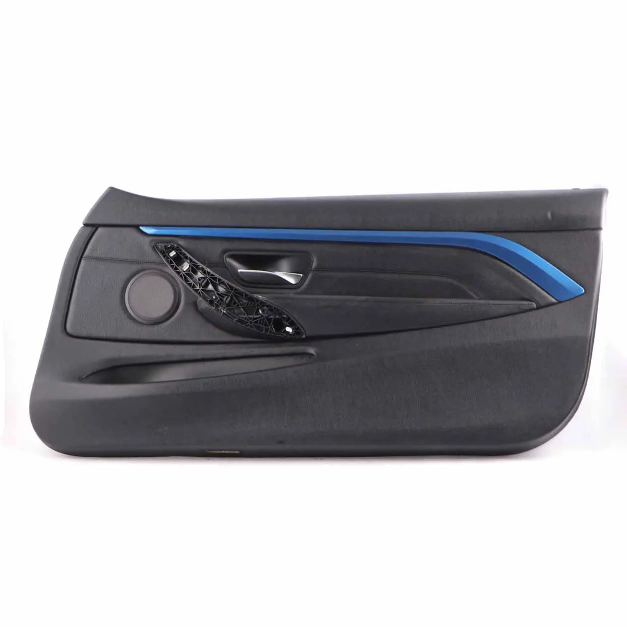 Door Card BMW F32 F33 Front Right Lining Trim Panel Leather Dakota Black 7389504
