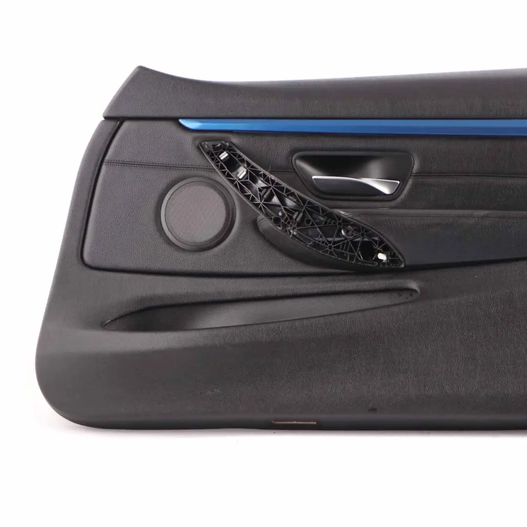  Door Card BMW F32 F33 Front Right Lining Trim Panel Leather Dakota Black - SKU 7389504-1 - Part number 7389504