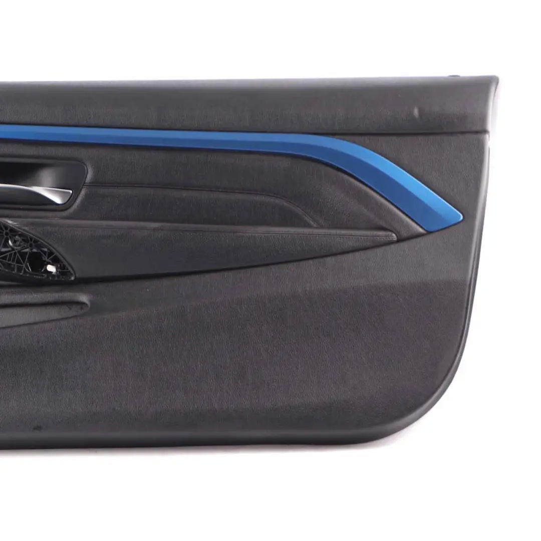  Pannello Rivestimento Anteriore Destro Portiera BMW F32 F33 Pelle Dakota Black - SKU 7389504-1 - Numero di parte 7389504