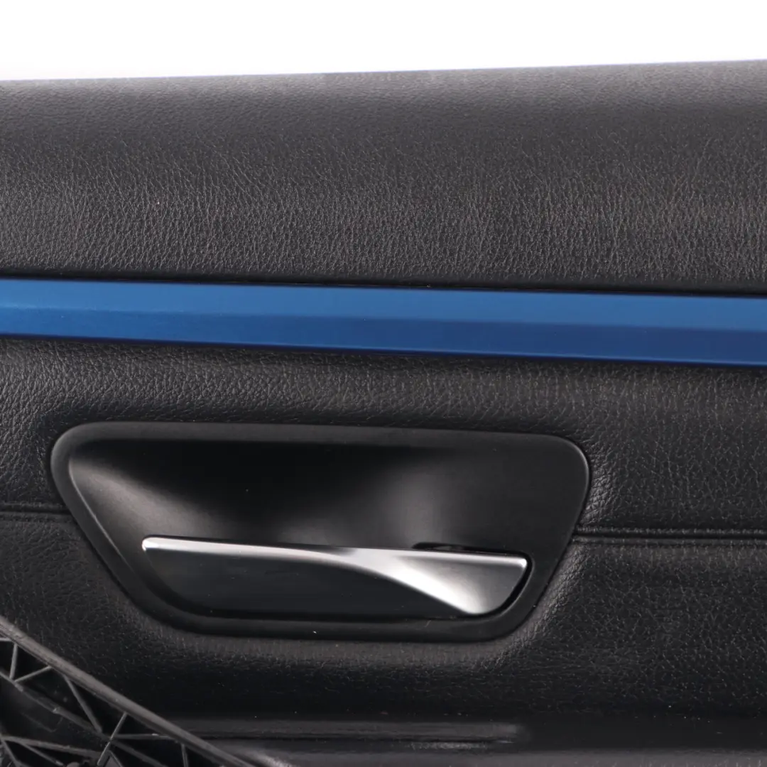  Pannello Rivestimento Anteriore Destro Portiera BMW F32 F33 Pelle Dakota Black - SKU 7389504-1 - Numero di parte 7389504