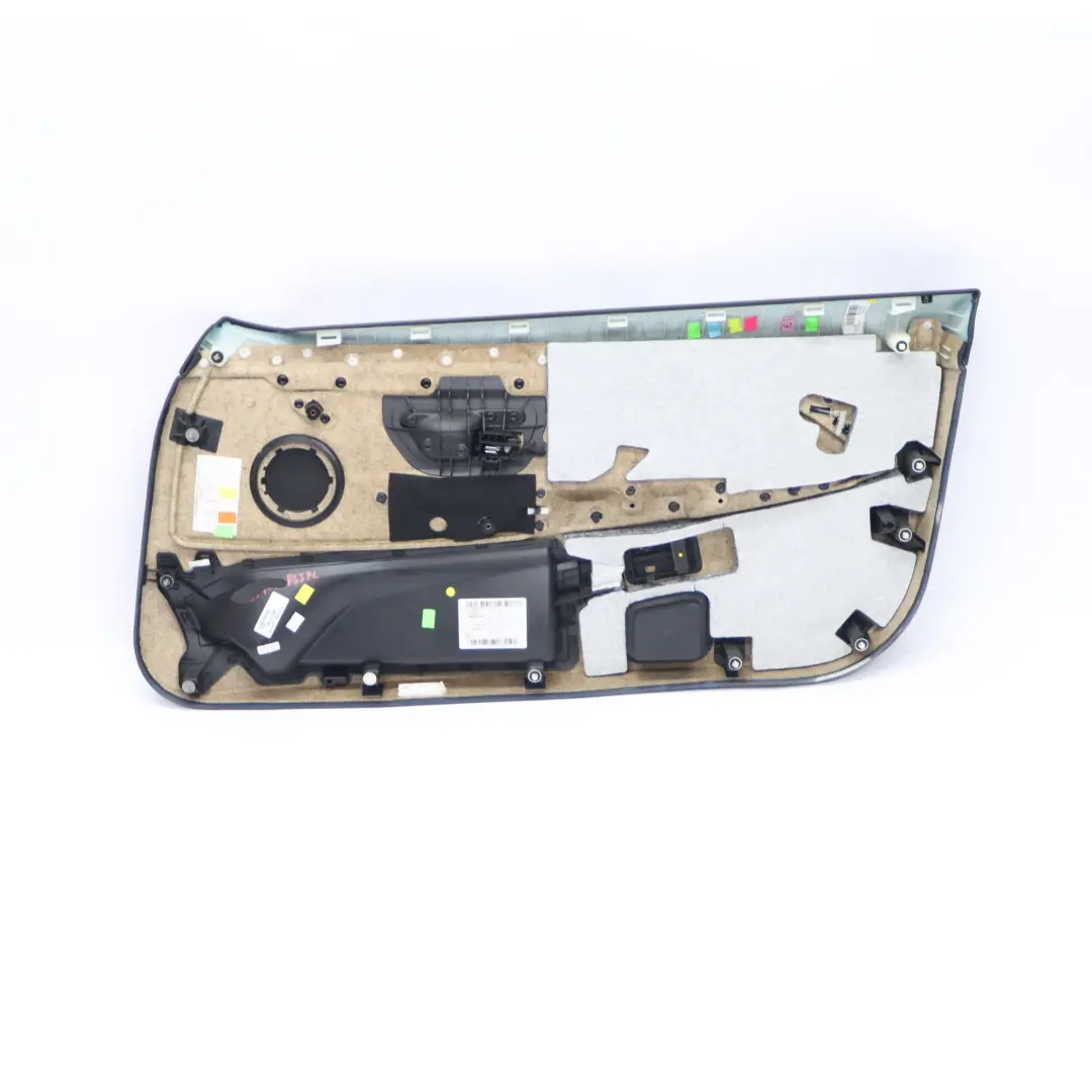 BMW F32 F33 Carte de Porte Avant Gauche Garniture Panneau Cuir Dakota Noir - SKU 7389507 - Numéro de pièce 7389507