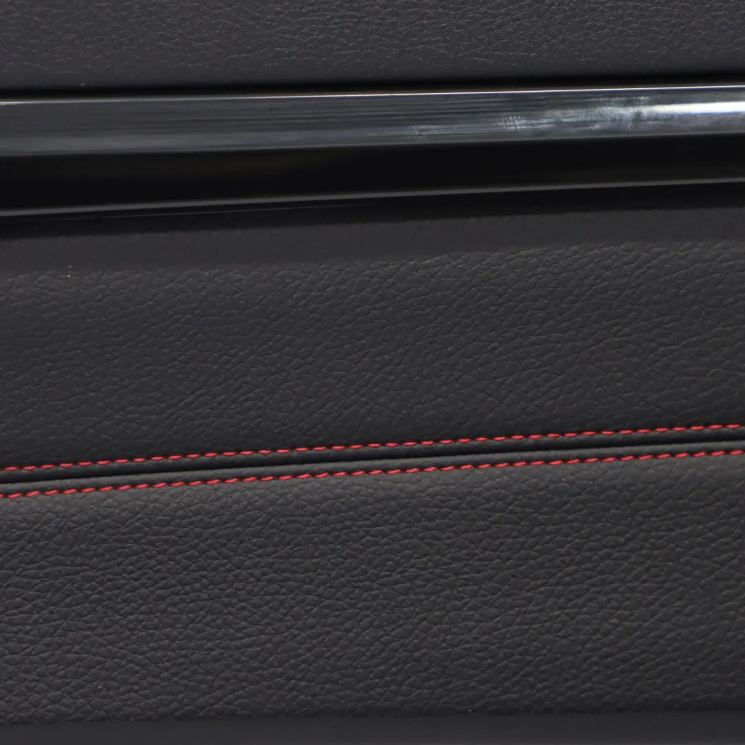 BMW F32 F33 Carte de Porte Avant Gauche Garniture Panneau Cuir Dakota Noir - SKU 7389507 - Numéro de pièce 7389507