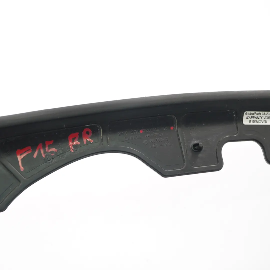 Joint d'étanchéité du montant A de la porte avant droite pour BMW F15 F85 à propos du numéro de pièce 7389662 BMW F15 F85 Joint d'étanchéité du montant A de la porte avant droite - SKU 7389662 - Numéro de pièce 7389662