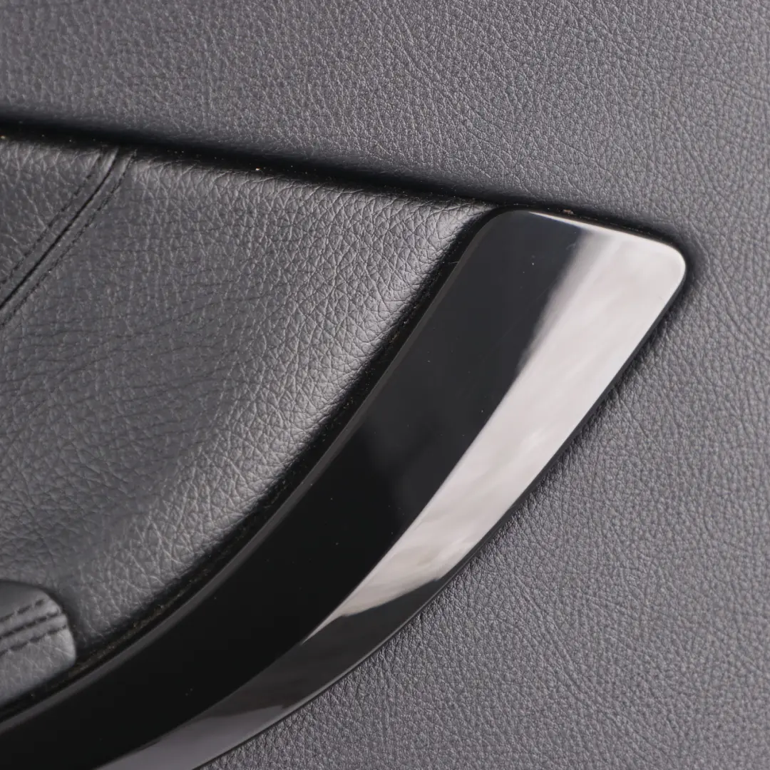 BMW F32 Lateral Trim Panel Rear Left N/S Side Lining Cover Leather Dakota Black - SKU 7389665 - Part number 7389665