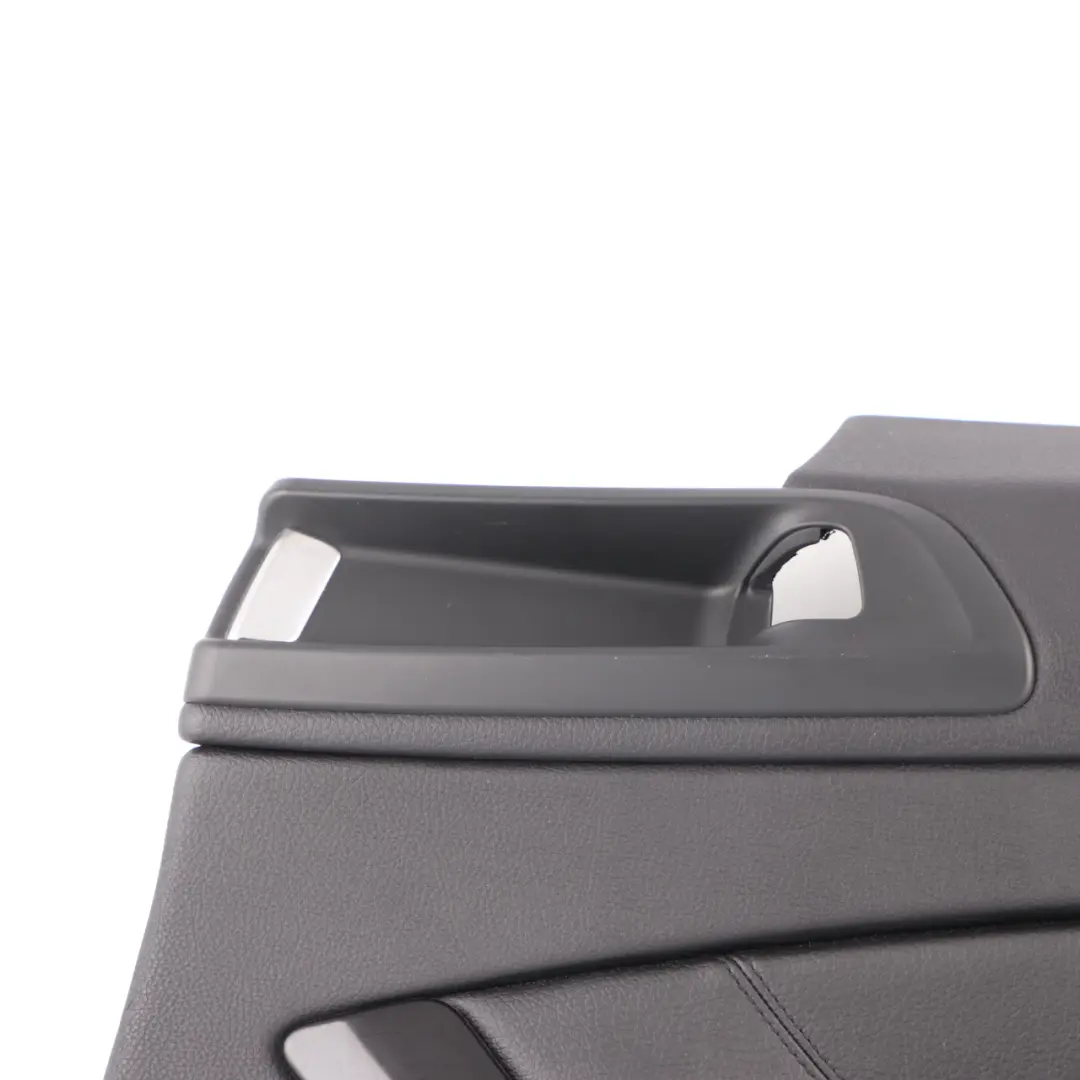 Lateral Trim Panel Rear Right O/S Side Lining Cover Leather Dakota Black to BMW F32 with Part number 7389666 BMW F32 Lateral Trim Panel Rear Right O/S Side Lining Cover Leather Dakota Black - SKU 7389666 - Part number 7389666