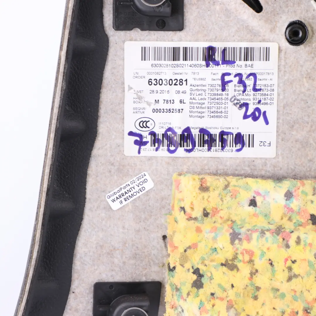 Listwa boczna tylna lewa Pokrywa boczna HiFi Skóra Czarny Czerwony do BMW F32 o numerze 7389759 BMW F32 Listwa boczna tylna lewa Pokrywa boczna HiFi Skóra Czarny Czerwony - SKU 7389759 - Numer Części 7389759