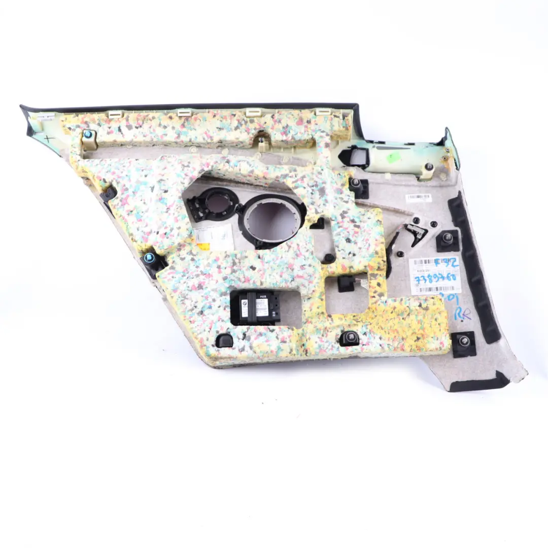 BMW F32 Seitliche Verkleidung Hinten Rechts Seite Abdeckung HiFi Leder - SKU 7389760 - Teilenummer 7389760