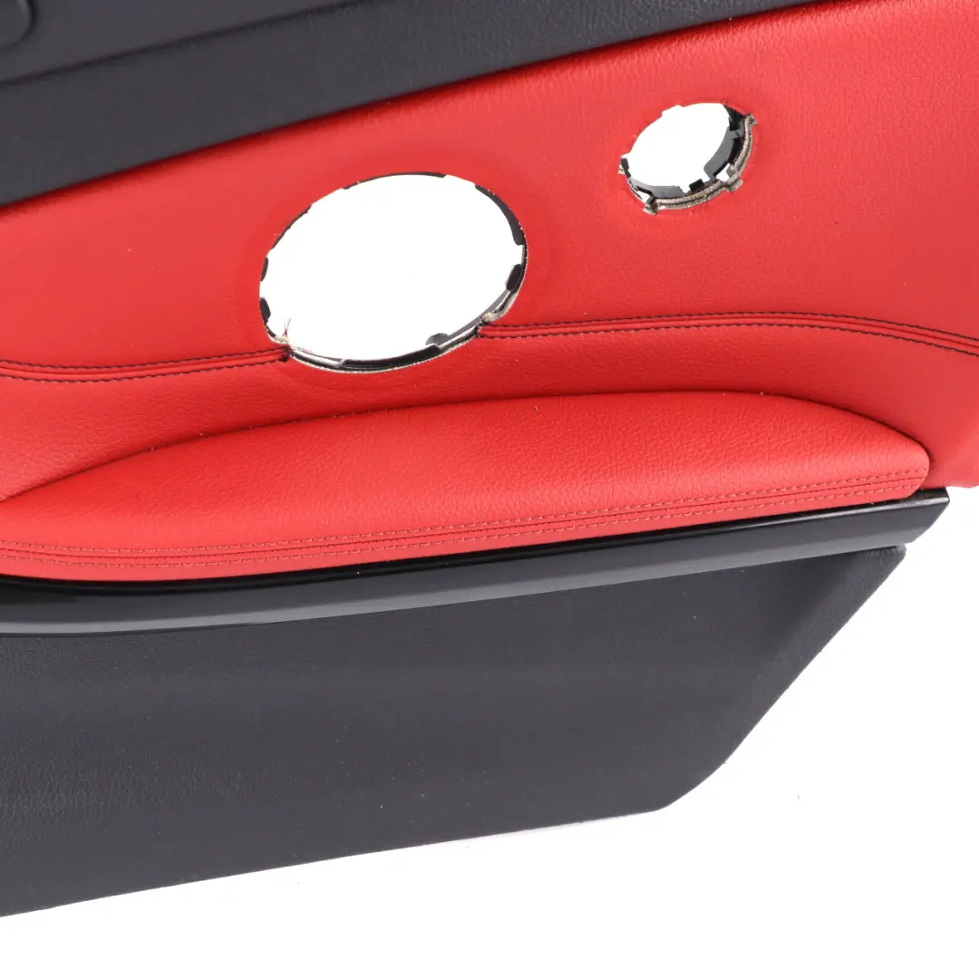 Lateral Trim Panel Rear Right O/S Side Cover HiFi Leather Black Red to BMW F32 with Part number 7389760 BMW F32 Lateral Trim Panel Rear Right O/S Side Cover HiFi Leather Black Red - SKU 7389760 - Part number 7389760