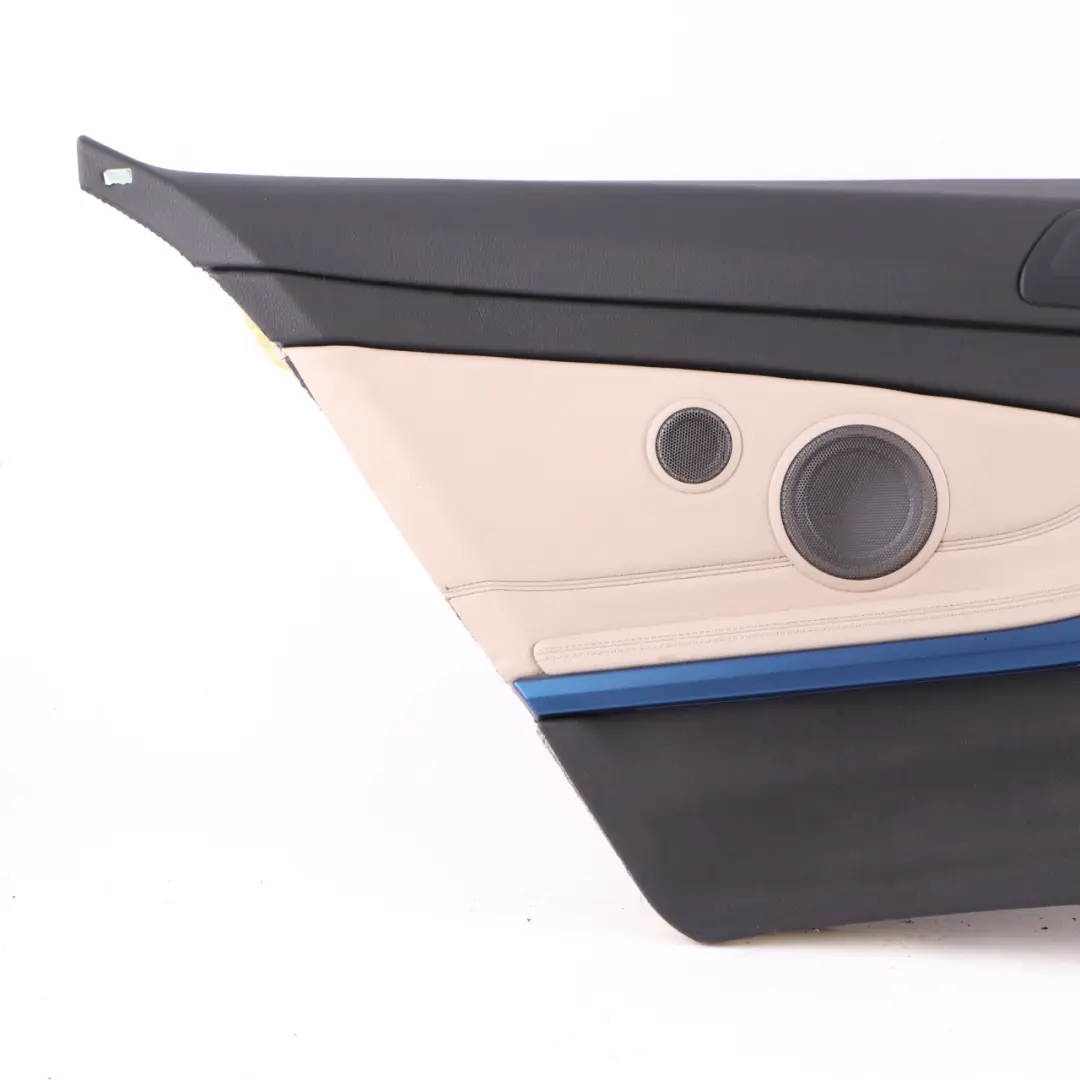 Lateral Trim Panel Rear Left N/S Side Cover HiFi Leather Dakota Oyster to BMW F32 with Part number 7389761 BMW F32 Lateral Trim Panel Rear Left N/S Side Cover HiFi Leather Dakota Oyster - SKU 7389761 - Part number 7389761