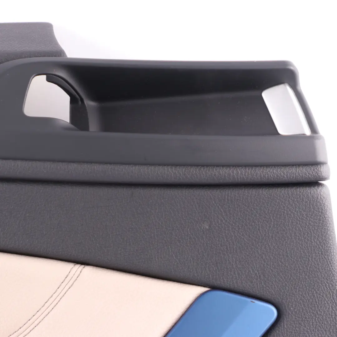 Lateral Trim Panel Rear Left N/S Side Cover HiFi Leather Dakota Oyster to BMW F32 with Part number 7389761 BMW F32 Lateral Trim Panel Rear Left N/S Side Cover HiFi Leather Dakota Oyster - SKU 7389761 - Part number 7389761