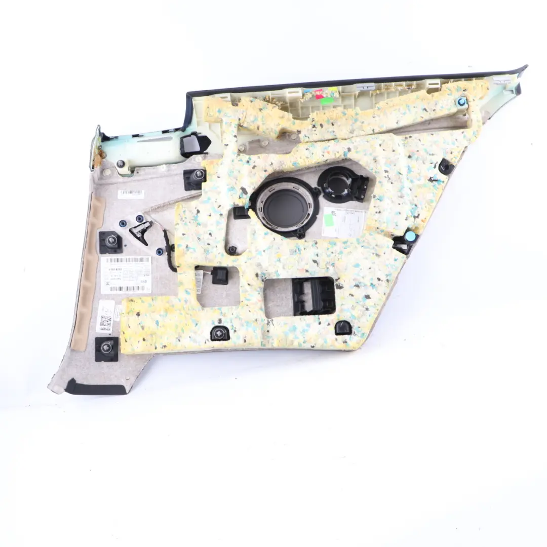 Lateral Trim Panel Rear Left N/S Side Cover HiFi Leather Dakota Oyster to BMW F32 with Part number 7389761 BMW F32 Lateral Trim Panel Rear Left N/S Side Cover HiFi Leather Dakota Oyster - SKU 7389761 - Part number 7389761