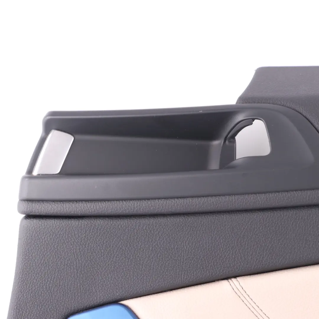 Lateral Trim Panel Rear Right O/S Side Cover HiFi Leather Dakota Oyster to BMW F32 with Part number 7389762 BMW F32 Lateral Trim Panel Rear Right O/S Side Cover HiFi Leather Dakota Oyster - SKU 7389762 - Part number 7389762