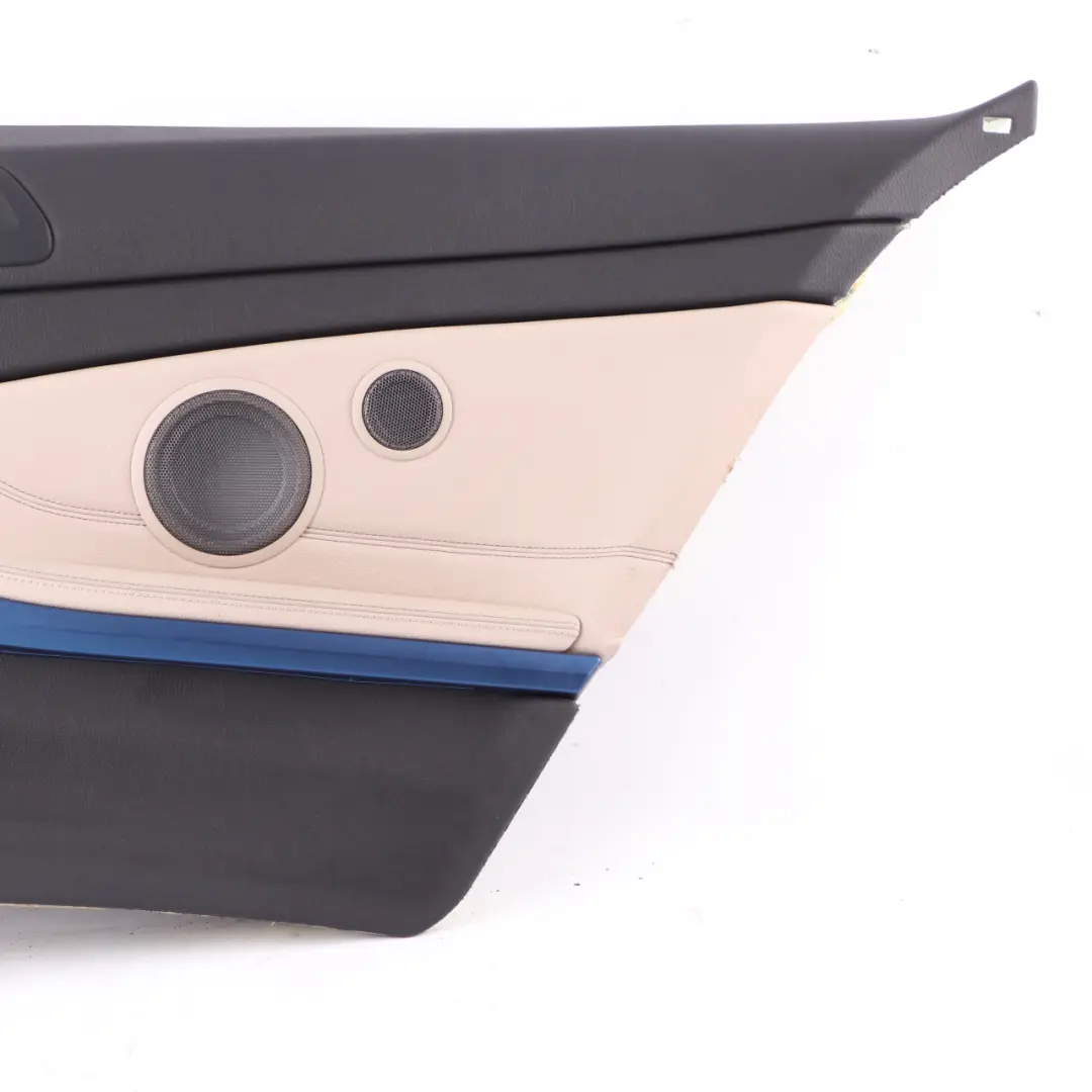 Lateral Trim Panel Rear Right O/S Side Cover HiFi Leather Dakota Oyster to BMW F32 with Part number 7389762 BMW F32 Lateral Trim Panel Rear Right O/S Side Cover HiFi Leather Dakota Oyster - SKU 7389762 - Part number 7389762