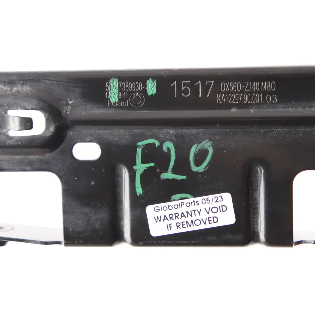 Radiator Bracket BMW F20 F21 LCI B58 Carrier Right O/S Mount Support to with Part number 7389930 Radiator Bracket BMW F20 F21 LCI B58 Carrier Right O/S Mount Support - SKU 7389930 - Part number 7389930