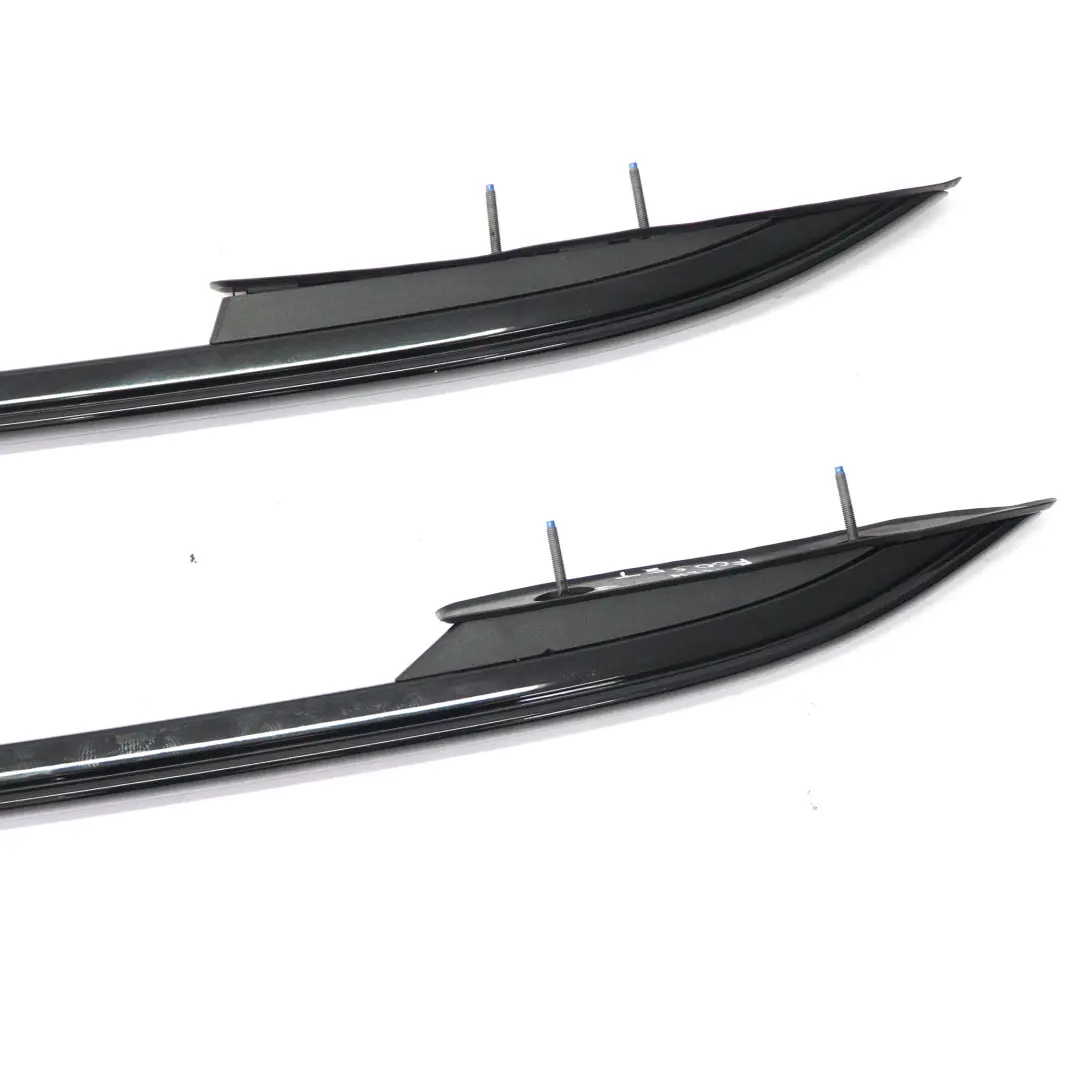 Mini Countryman F60 Roof Rail Left Right N/O/S Railing Rack High Gloss Black - SKU 7389975-BLK - Part number 7389975