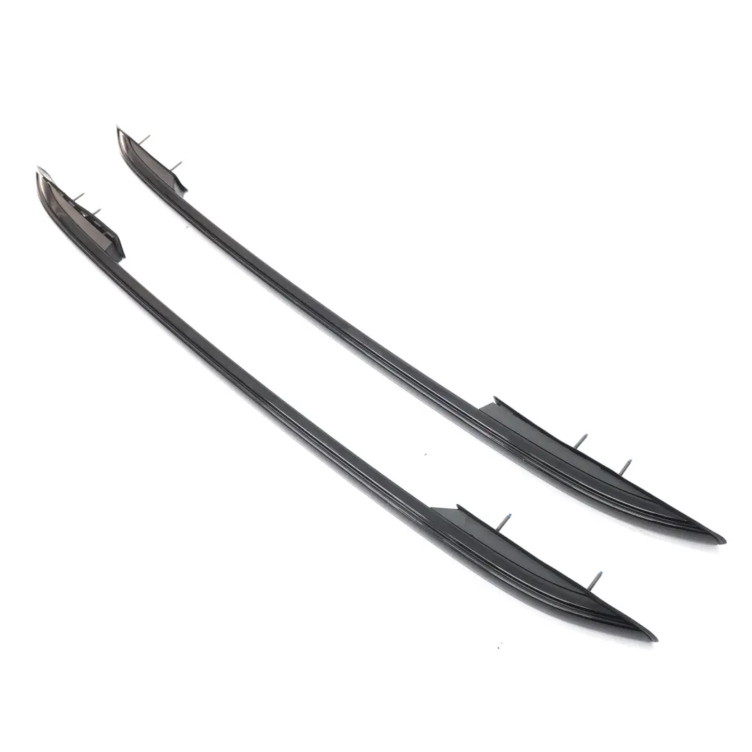 Rail de toit gauche droite Crémaillère Noir Brillant pour Mini Countryman F60 à propos du numéro de pièce 7389975 Mini Countryman F60 Rail de toit gauche droite Crémaillère Noir Brillant - SKU 7389975-BLK - Numéro de pièce 7389975