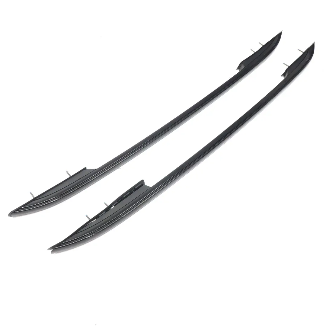 Mini Countryman F60 Roof Rail Left Right N/O/S Railing Rack High Gloss Black - SKU 7389975-BLK - Part number 7389975