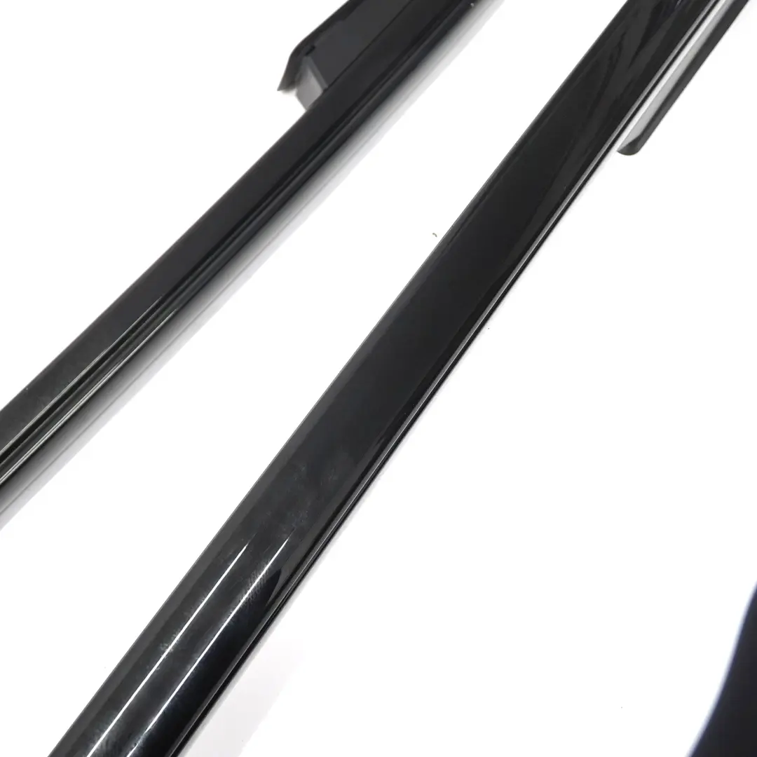 Mini Countryman F60 Roof Rail Left Right N/O/S Railing Rack High Gloss Black - SKU 7389975-BLK - Part number 7389975