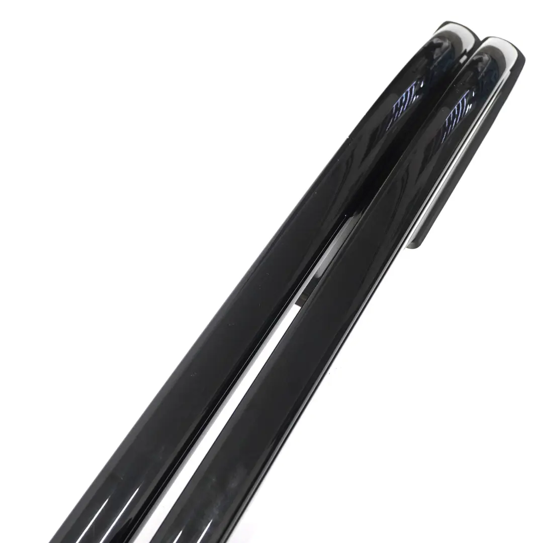 Mini Countryman F60 Roof Rail Left Right N/O/S Railing Rack High Gloss Black - SKU 7389975-BLK - Part number 7389975