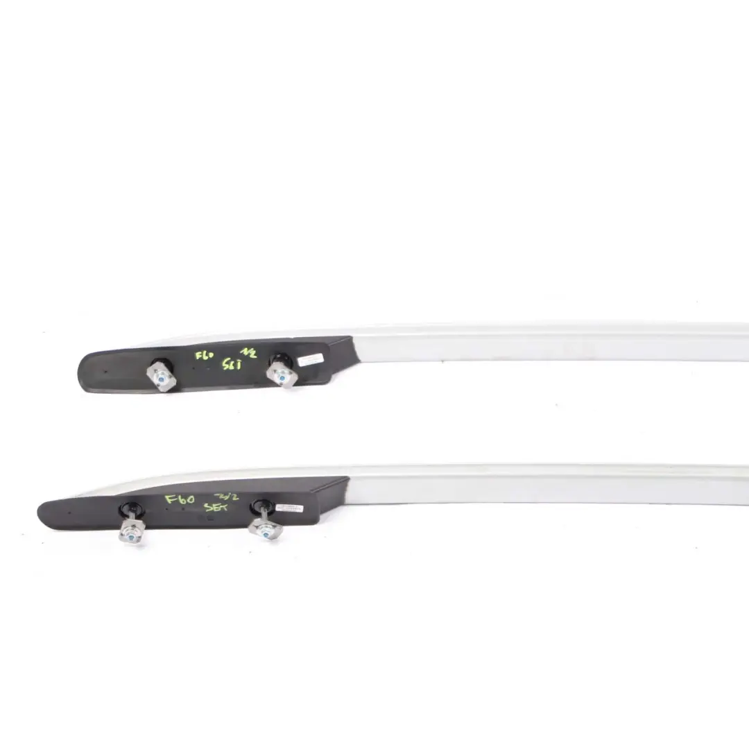 Roof Rail sinistra destra Railing Rack Trim Silver Set per Mini Countryman F60 con numero di parte 7389975 Mini Countryman F60 Roof Rail sinistra destra Railing Rack Trim Silver Set - SKU 7389975 - Numero di parte 7389975