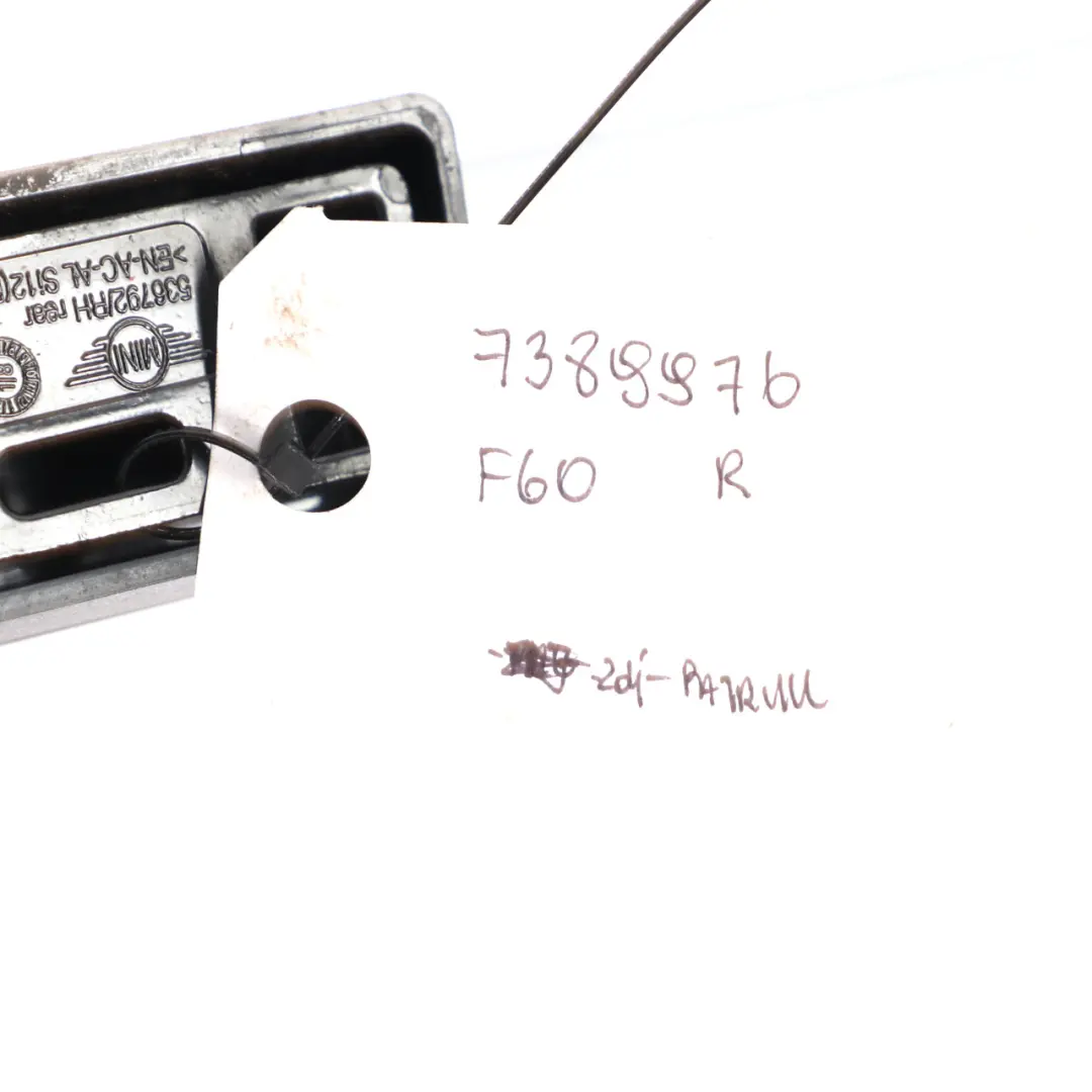 Dachreling Rechts Reling Rack Trim Bar Silber für Mini Countryman F60 mit Teilenummer 7389976 Mini Countryman F60 Dachreling Rechts Reling Rack Trim Bar Silber - SKU 7389976 - Teilenummer 7389976