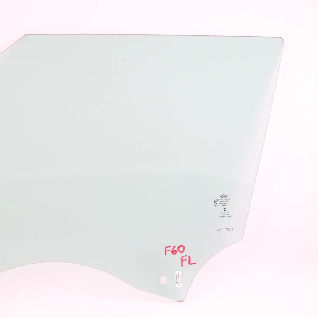Fenster Glas Tür Vorne Links AS2 für Mini Countryman F60 mit Teilenummer 7390075 Mini Countryman F60 Fenster Glas Tür Vorne Links AS2 - SKU 7390075 - Teilenummer 7390075