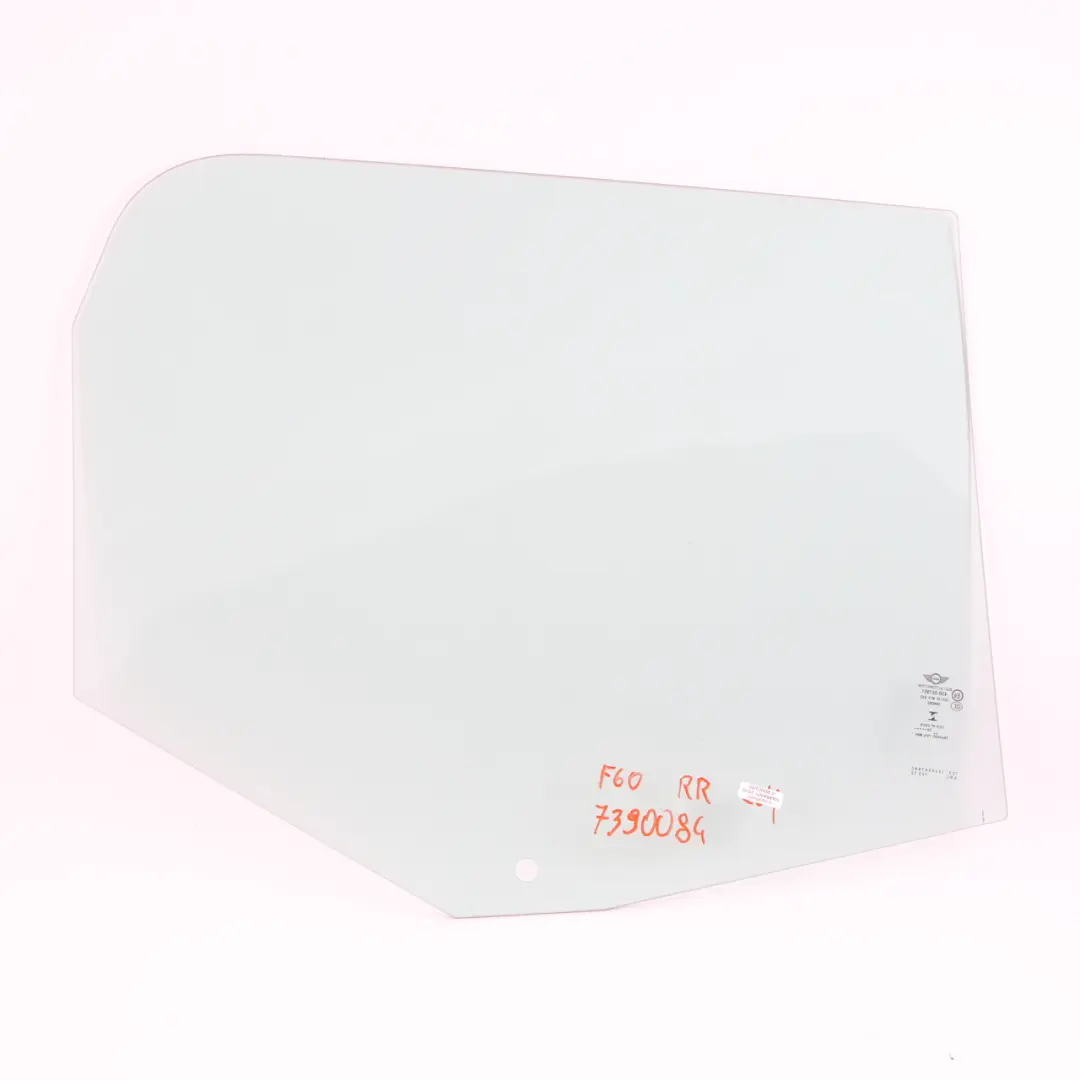 Mini F60 Countryman Finestrino Porta Vetro Lato Posteriore Sinistro AS2 - SKU 7390083 - Numero di parte 7390083