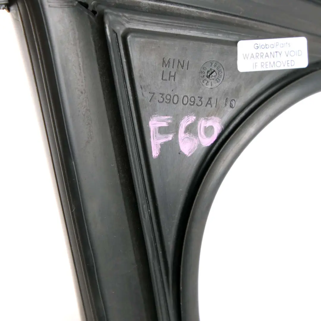 Mini F60 Countryman Tür Fenster Dichtung Führung Vorne Links Dichtung - SKU 7390093 - Teilenummer 7390093